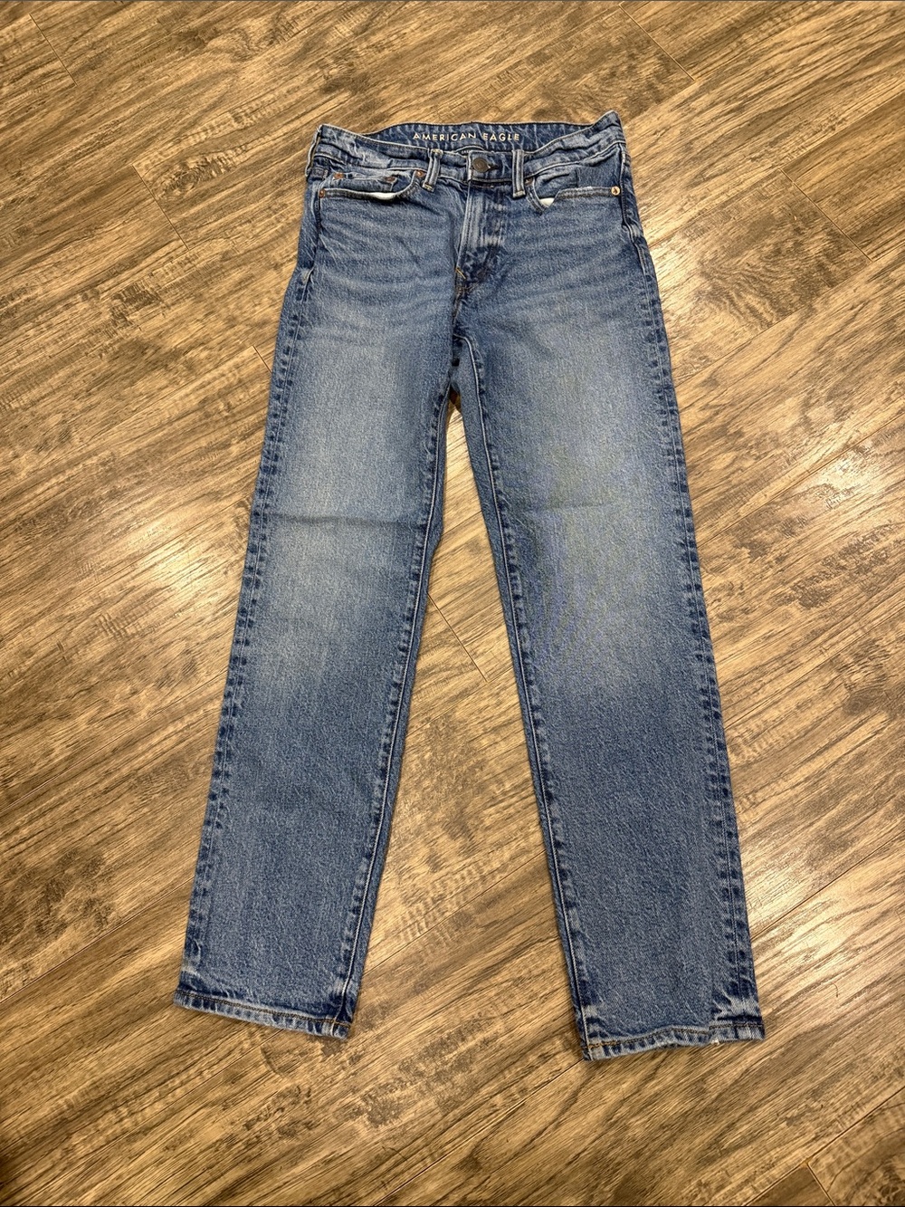 American Eagle Outfitters Men’s Slim  Straight Jeans - Blue 28x 32